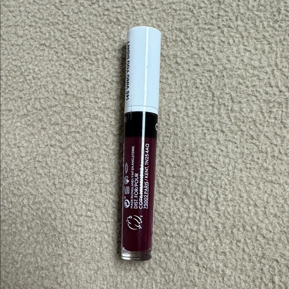 145 COVERGIRL Outlast Ultimatte One Step Liquid Lip Color -‎ Vino You Didn't